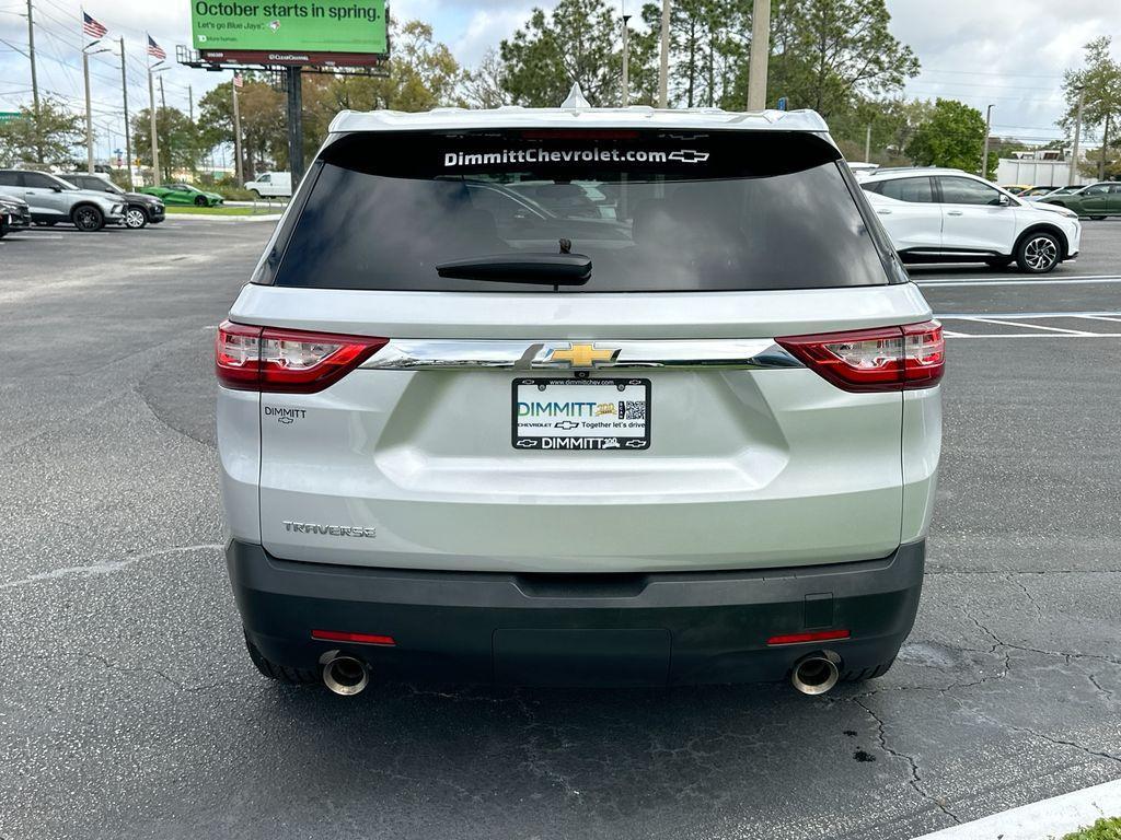 used 2021 Chevrolet Traverse car, priced at $23,812