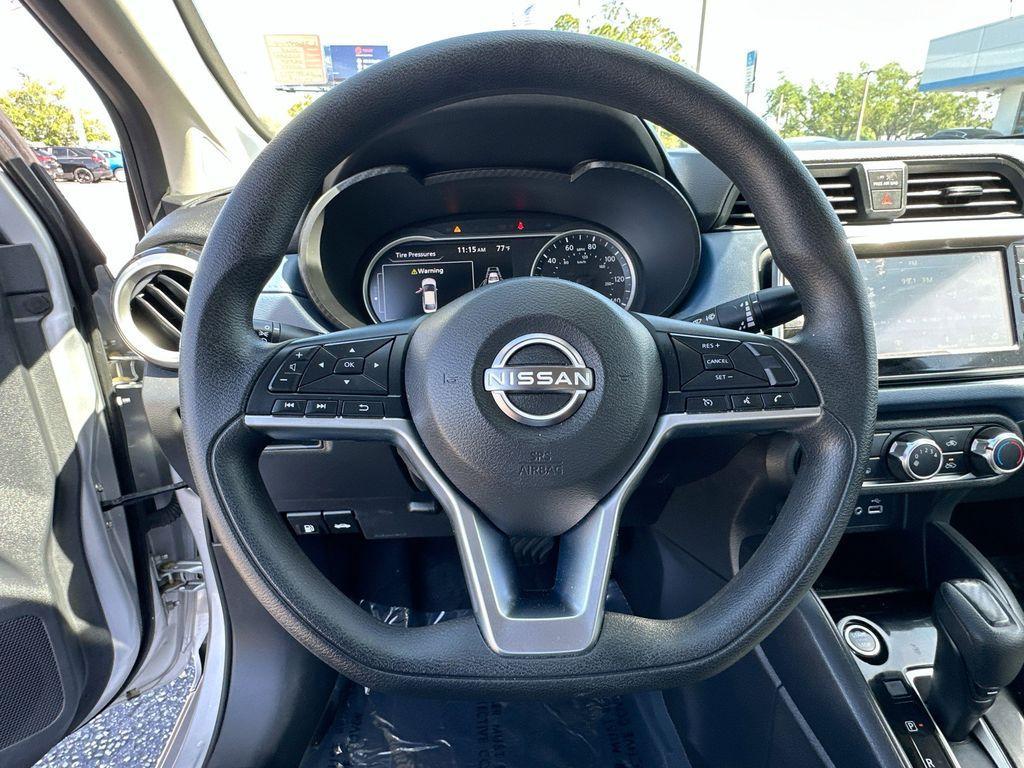 used 2025 Nissan Versa car, priced at $15,469