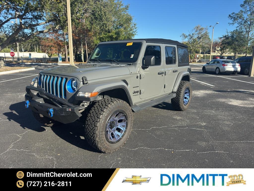 used 2020 Jeep Wrangler Unlimited car, priced at $28,532