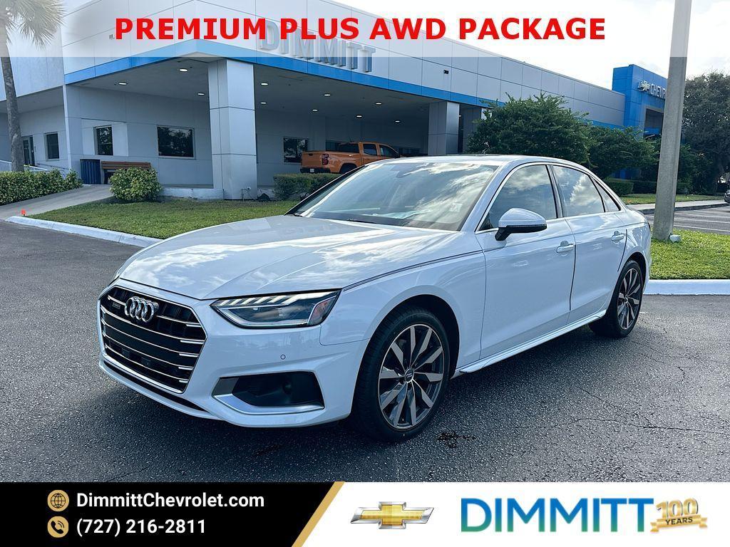 used 2021 Audi A4 car, priced at $15,800