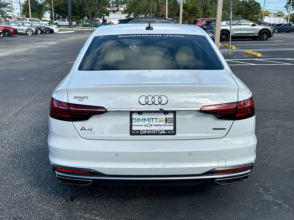 used 2021 Audi A4 car, priced at $15,800