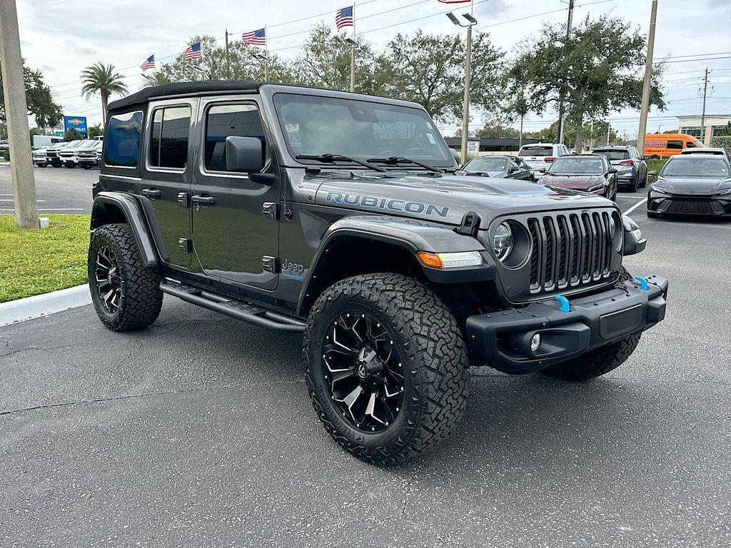 used 2021 Jeep Wrangler Unlimited 4xe car, priced at $31,200