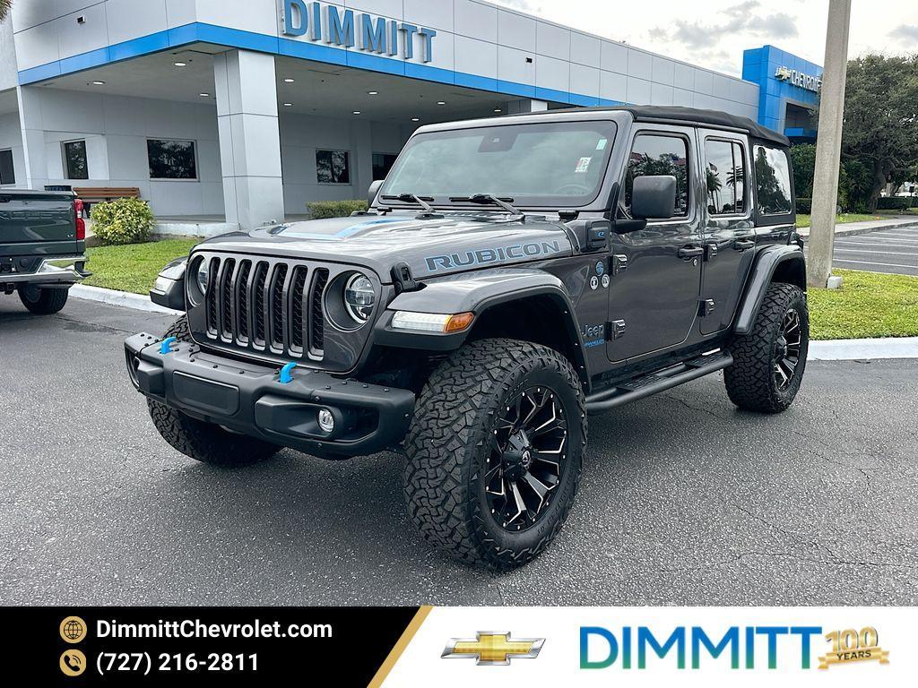 used 2021 Jeep Wrangler Unlimited 4xe car, priced at $31,200