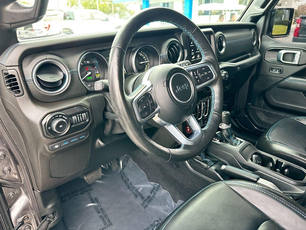 used 2021 Jeep Wrangler Unlimited 4xe car, priced at $31,200