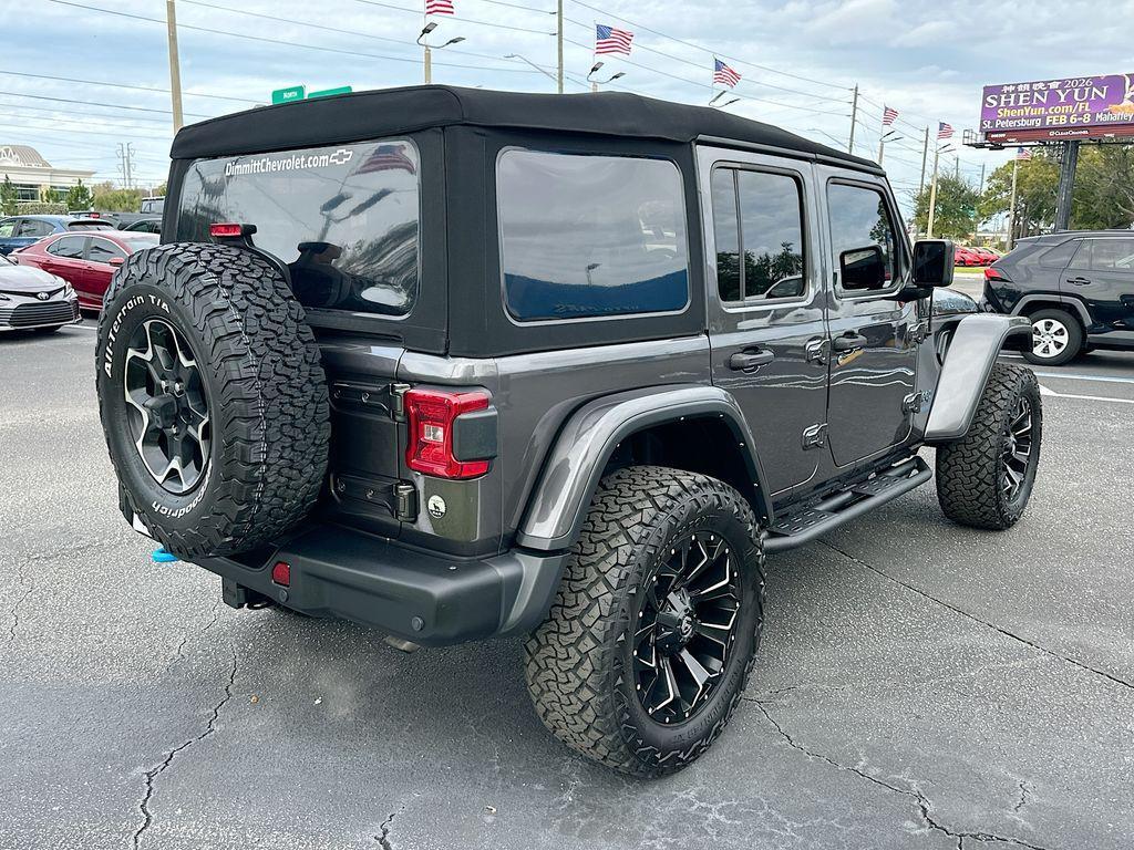 used 2021 Jeep Wrangler Unlimited 4xe car, priced at $31,200