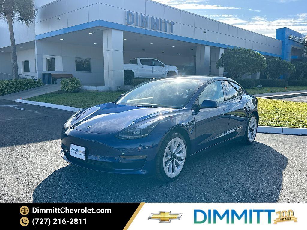 used 2023 Tesla Model 3 car, priced at $22,700