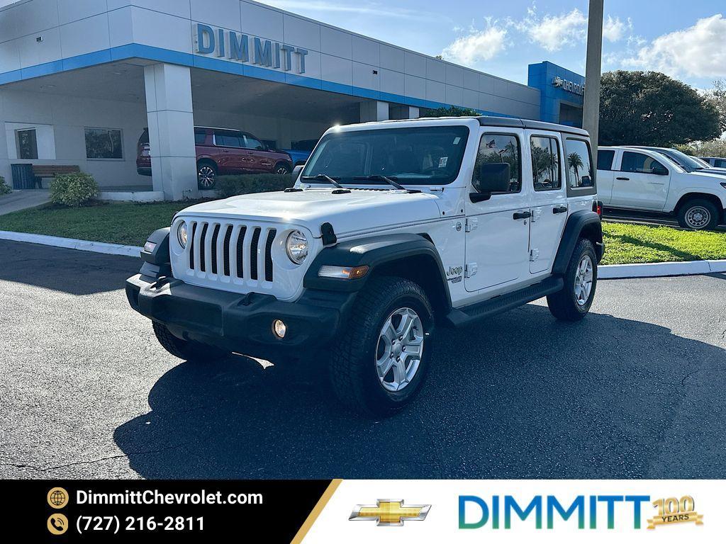 used 2018 Jeep Wrangler Unlimited car, priced at $20,999