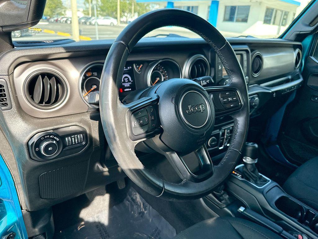 used 2019 Jeep Wrangler Unlimited car, priced at $19,791