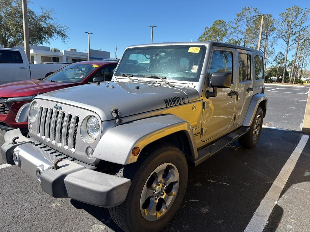 used 2016 Jeep Wrangler Unlimited car, priced at $19,500