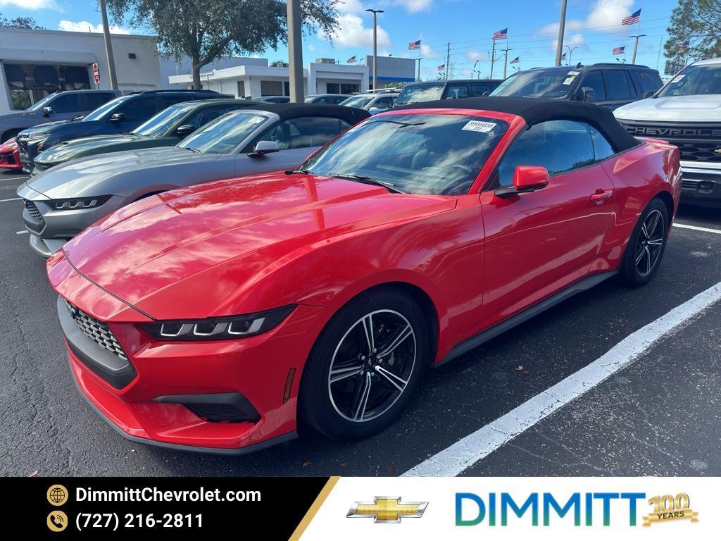 used 2024 Ford Mustang car, priced at $26,428