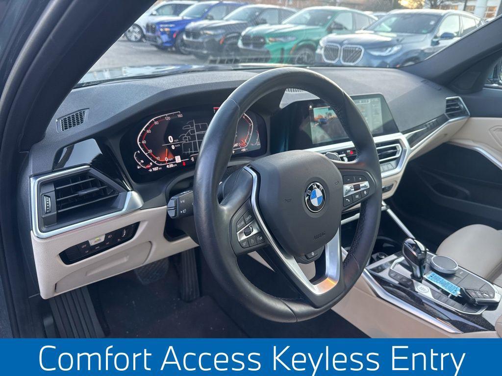 used 2021 BMW 330 car, priced at $25,495
