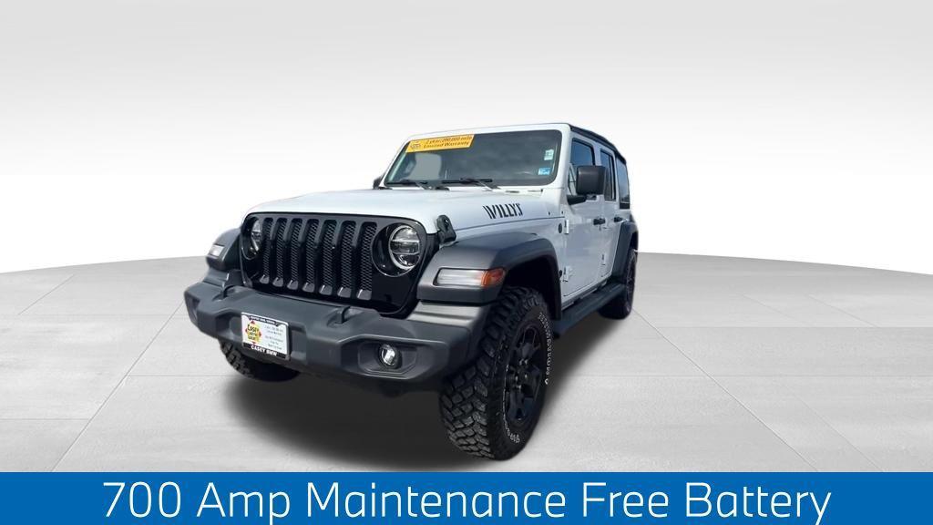 used 2020 Jeep Wrangler Unlimited car, priced at $30,749