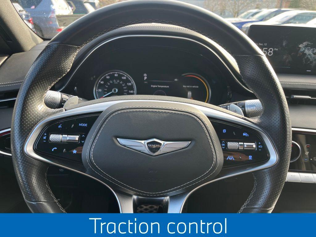 used 2022 Genesis GV70 car, priced at $28,489