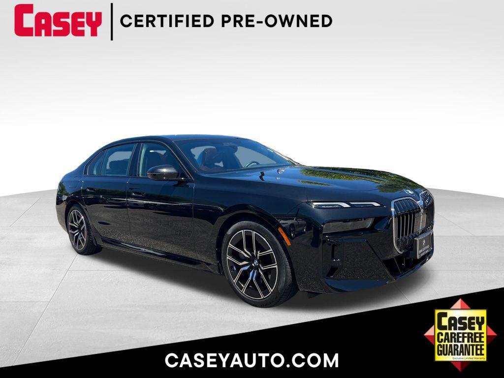 used 2025 BMW 750e car, priced at $93,249