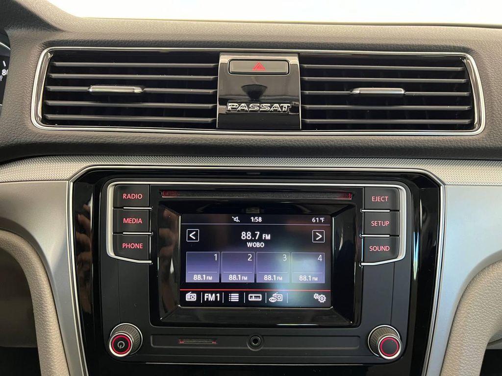 used 2018 Volkswagen Passat car, priced at $9,900