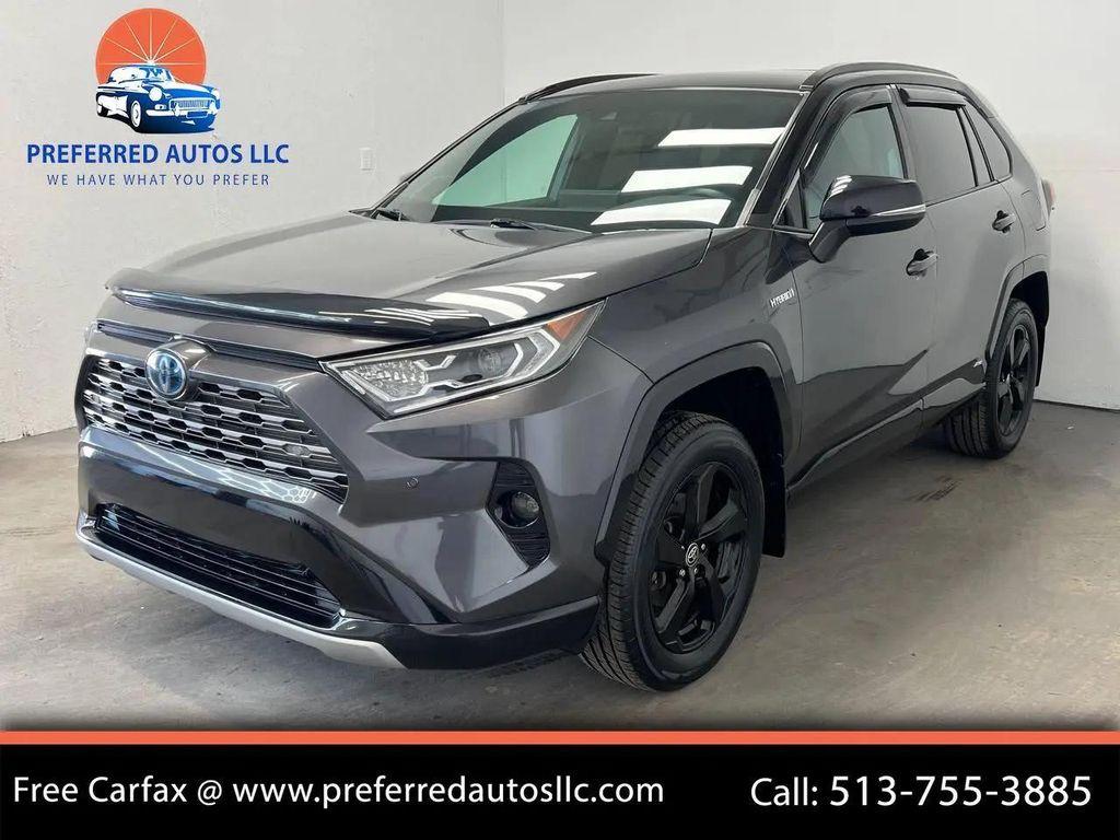 used 2021 Toyota RAV4 Hybrid car, priced at $21,990
