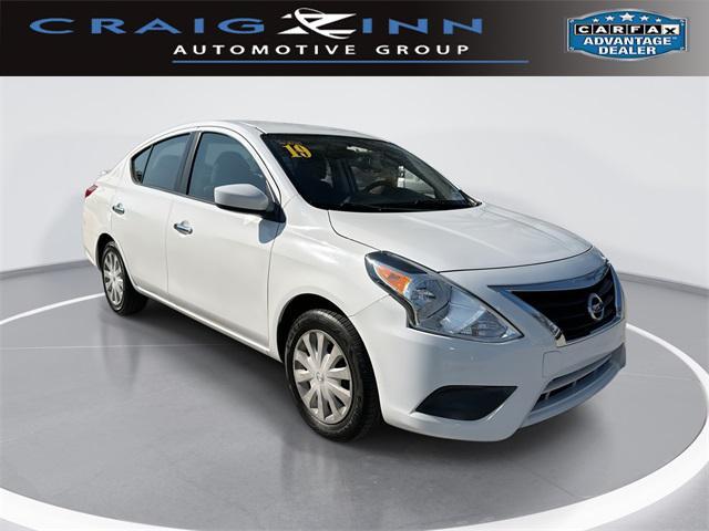 used 2019 Nissan Versa car, priced at $6,998