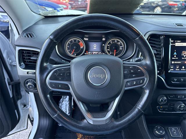 used 2021 Jeep Cherokee car, priced at $16,898