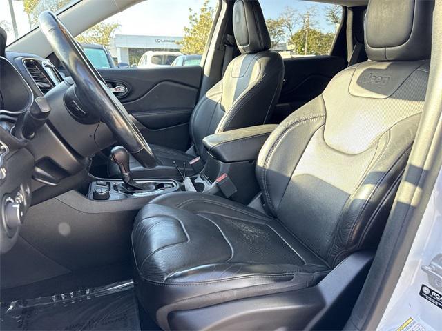 used 2021 Jeep Cherokee car, priced at $16,898