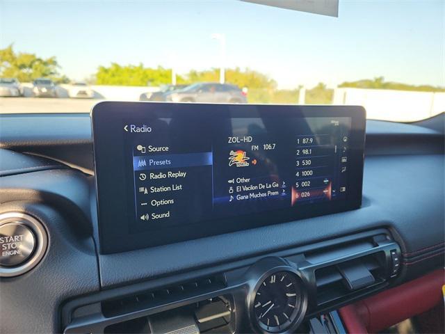 new 2025 Lexus IS 500 car, priced at $68,753