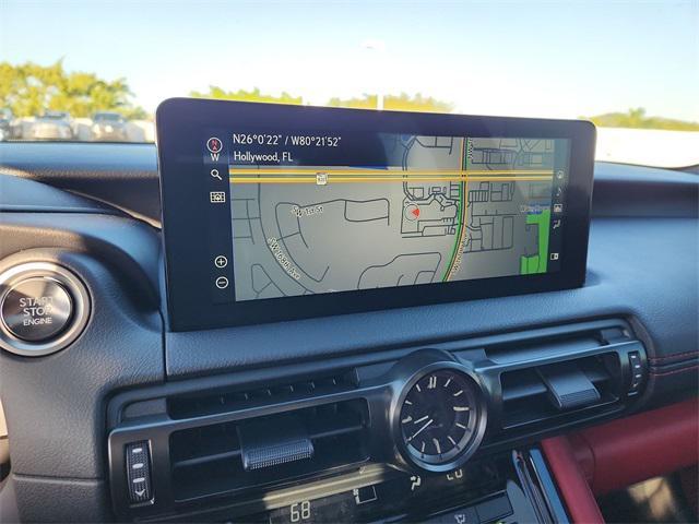 new 2025 Lexus IS 500 car, priced at $68,753