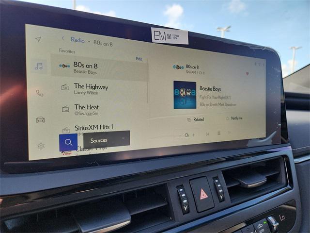 new 2025 Lexus ES 350 car, priced at $49,694