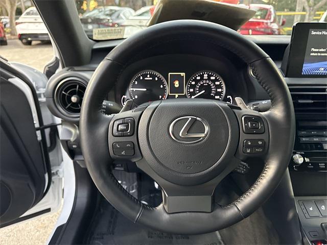 used 2025 Lexus IS 350 car, priced at $44,298