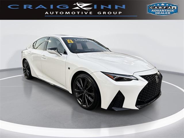 used 2025 Lexus IS 350 car, priced at $44,398