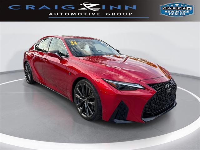 used 2024 Lexus IS 350 car, priced at $40,998