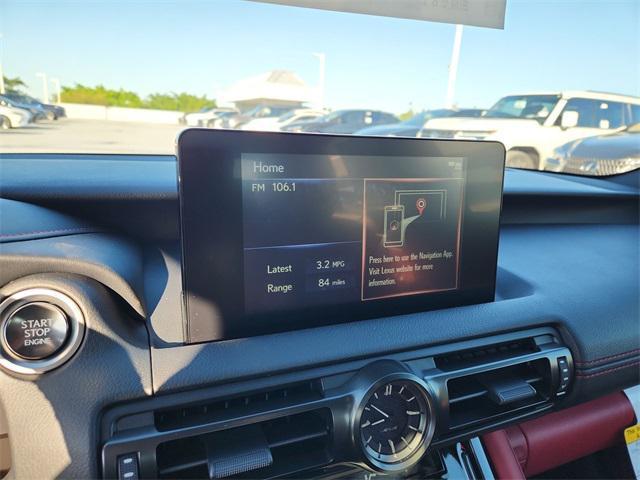 new 2025 Lexus IS 350 car, priced at $49,713