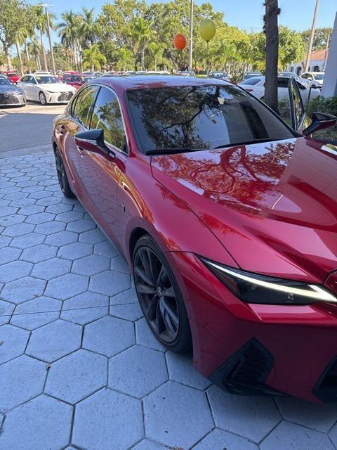 new 2024 Lexus IS 350 car, priced at $46,510