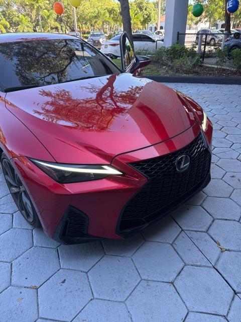 new 2024 Lexus IS 350 car, priced at $46,510