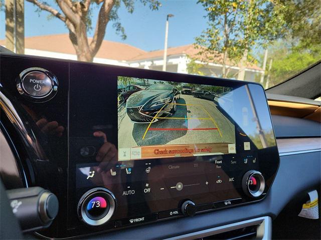 new 2025 Lexus RX 350h car, priced at $57,610