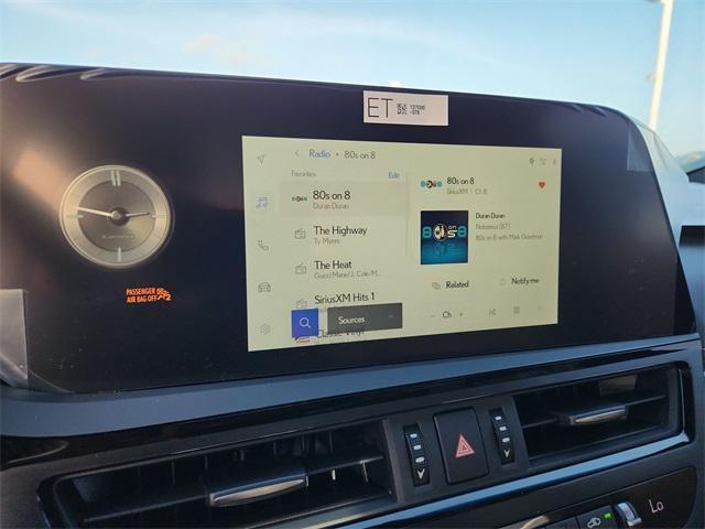 new 2025 Lexus ES 350 car, priced at $49,084