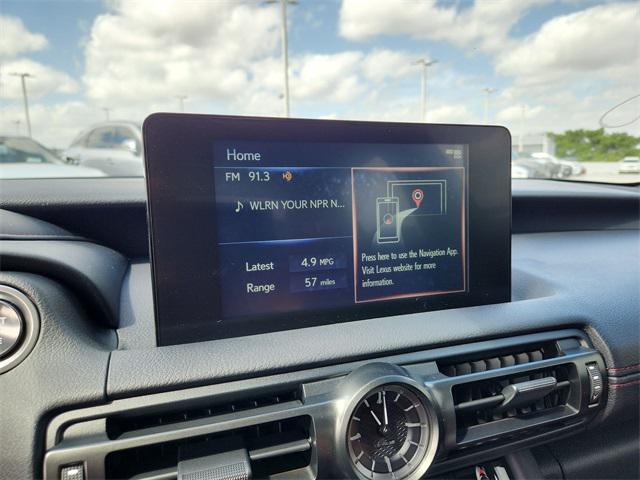 new 2025 Lexus IS 350 car, priced at $46,648