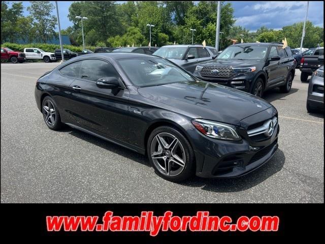 used 2020 Mercedes-Benz AMG C 43 car, priced at $37,995