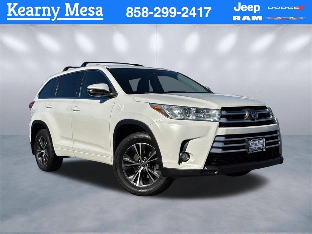 used 2018 Toyota Highlander car, priced at $15,000