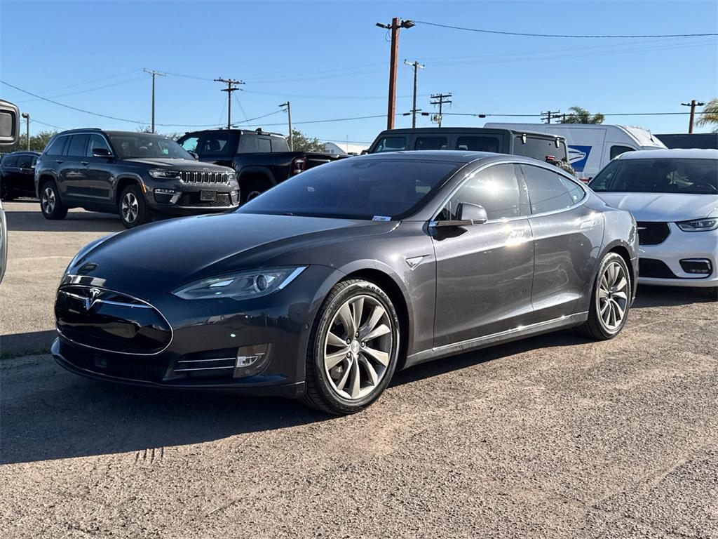 used 2015 Tesla Model S car, priced at $17,777
