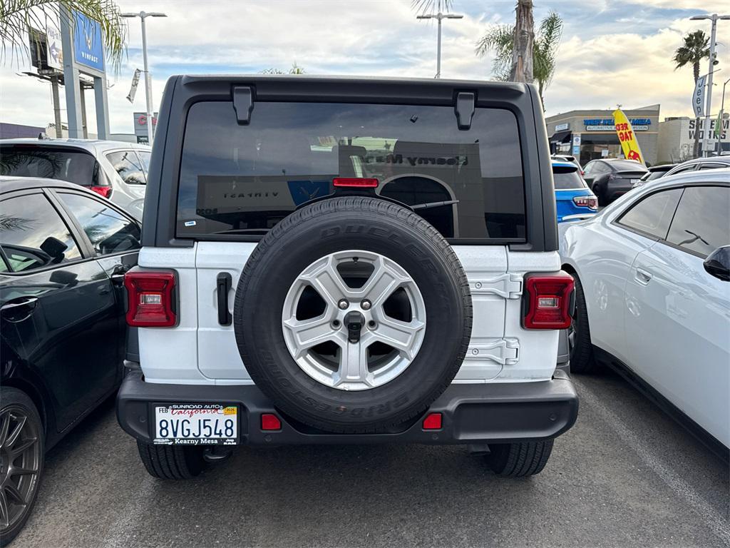 used 2021 Jeep Wrangler car, priced at $28,770