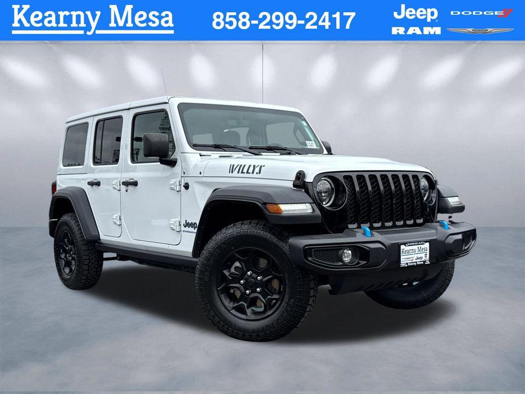 used 2023 Jeep Wrangler 4xe car, priced at $26,984