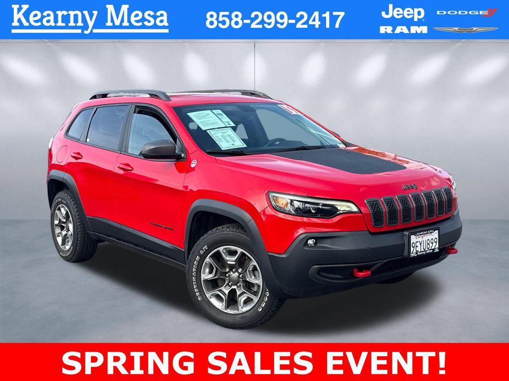 used 2019 Jeep Cherokee car, priced at $15,989
