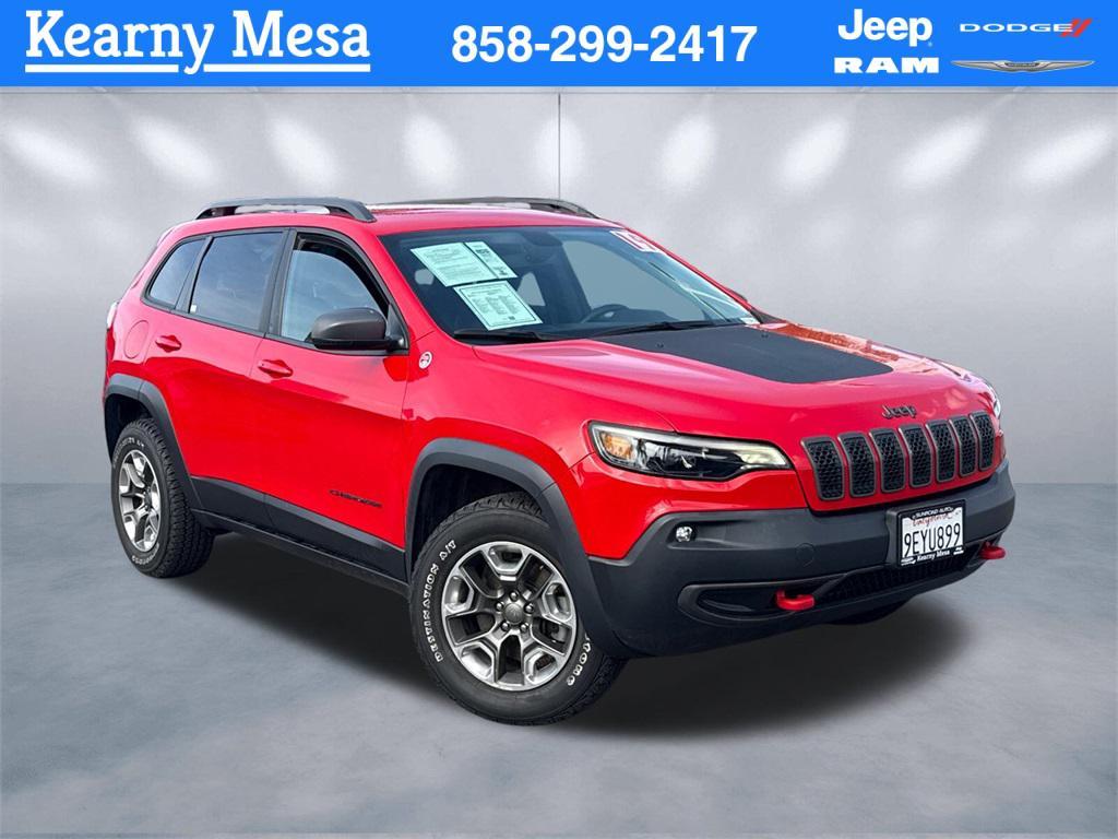 used 2019 Jeep Cherokee car, priced at $17,868