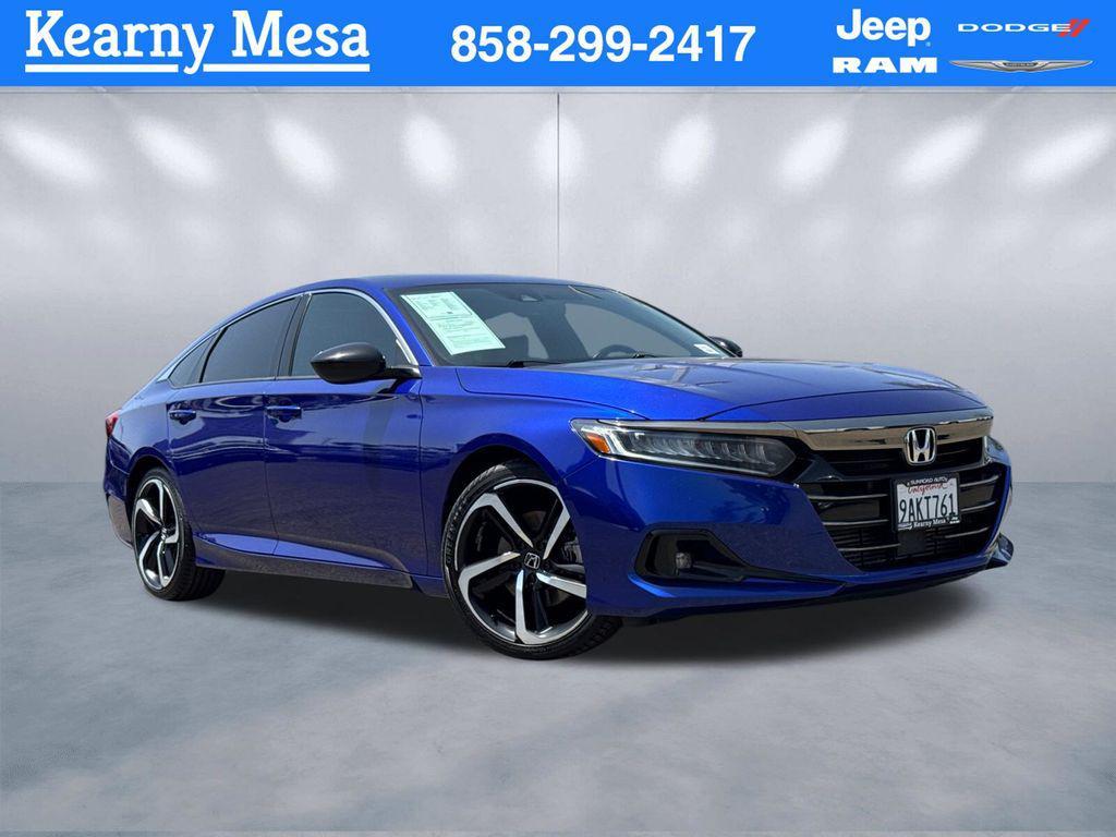 used 2022 Honda Accord car, priced at $15,989