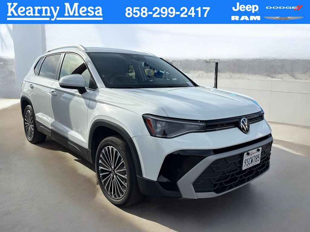 used 2025 Volkswagen Taos car, priced at $24,990