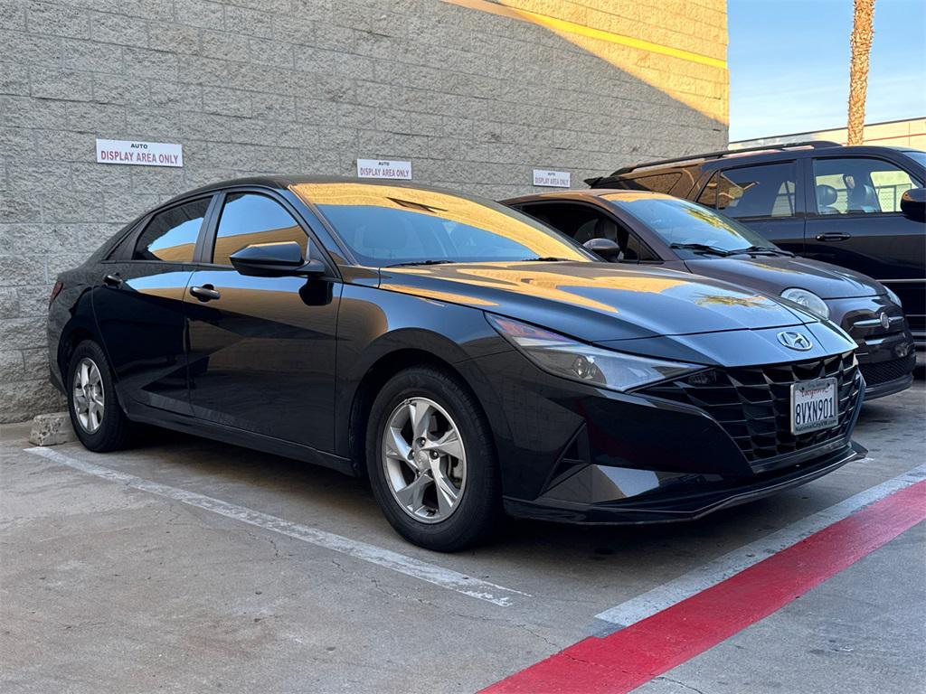 used 2021 Hyundai Elantra car, priced at $15,000