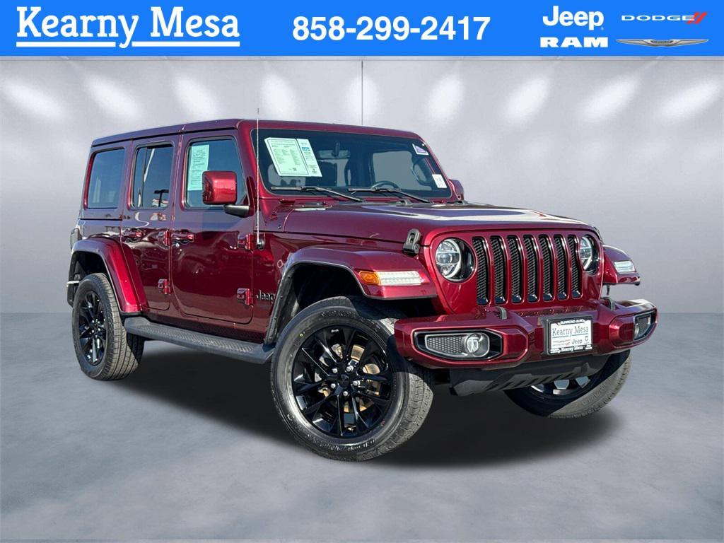used 2021 Jeep Wrangler Unlimited car, priced at $33,981