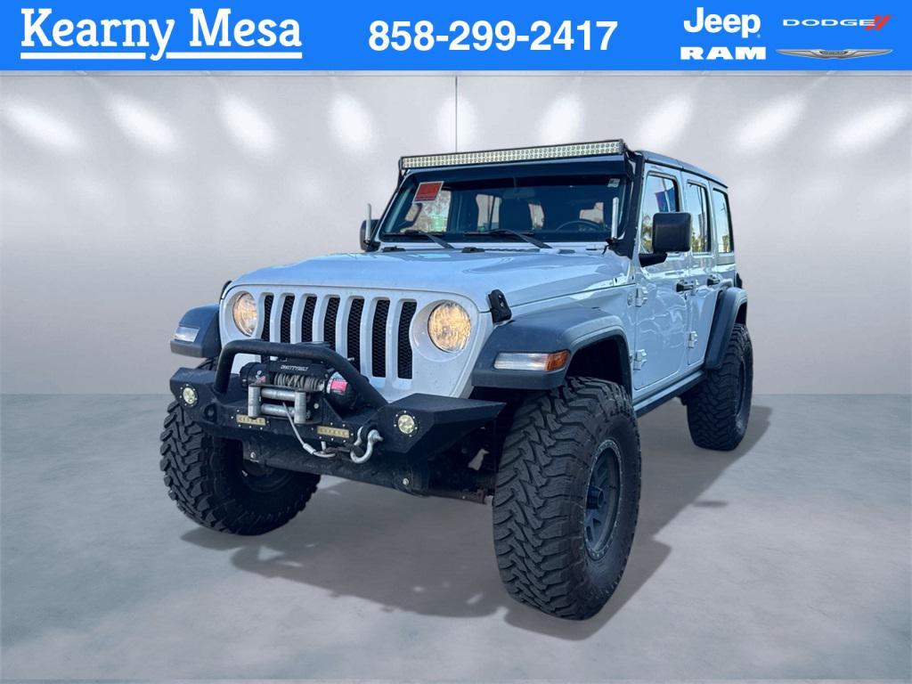 used 2018 Jeep Wrangler Unlimited car, priced at $21,725
