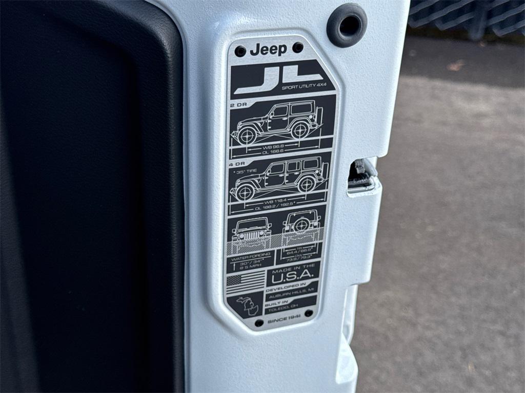 new 2026 Jeep Wrangler car, priced at $45,926