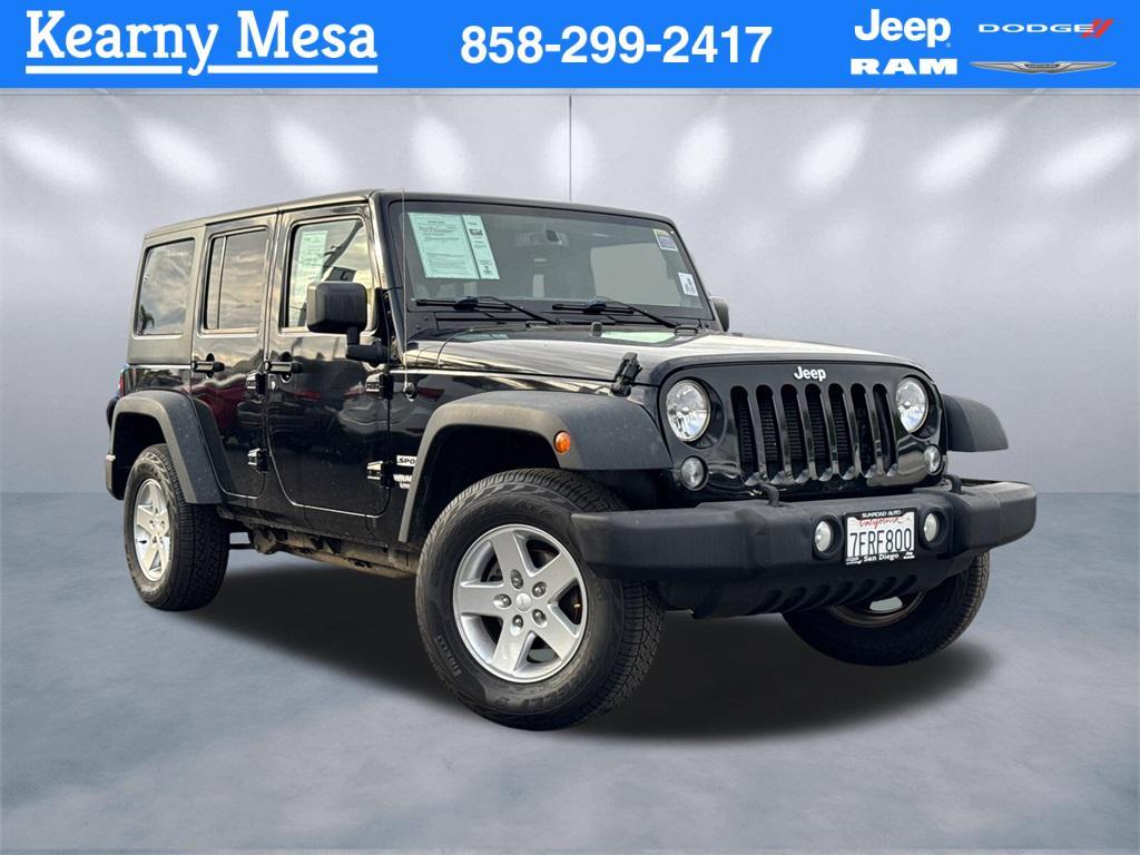 used 2014 Jeep Wrangler Unlimited car, priced at $16,983