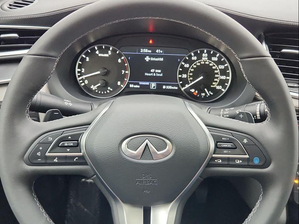 used 2025 INFINITI QX50 car, priced at $34,999